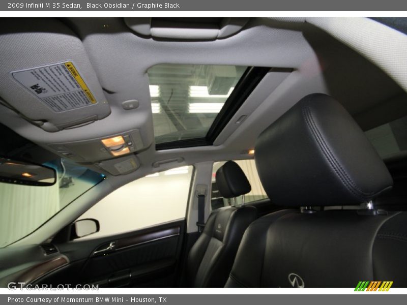 Black Obsidian / Graphite Black 2009 Infiniti M 35 Sedan