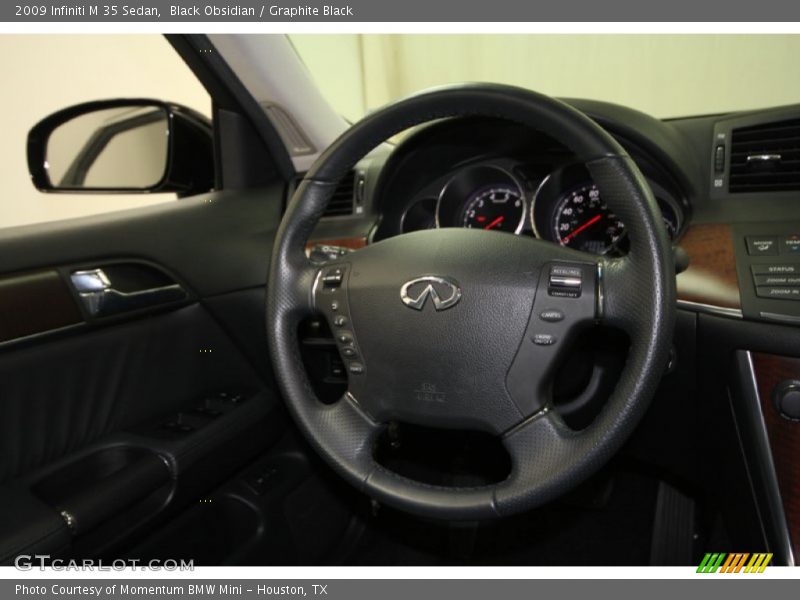Black Obsidian / Graphite Black 2009 Infiniti M 35 Sedan