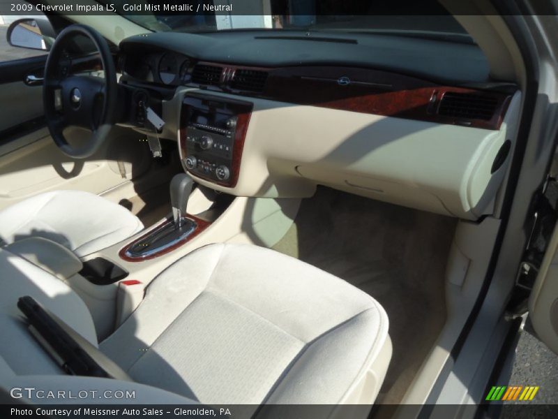 Gold Mist Metallic / Neutral 2009 Chevrolet Impala LS
