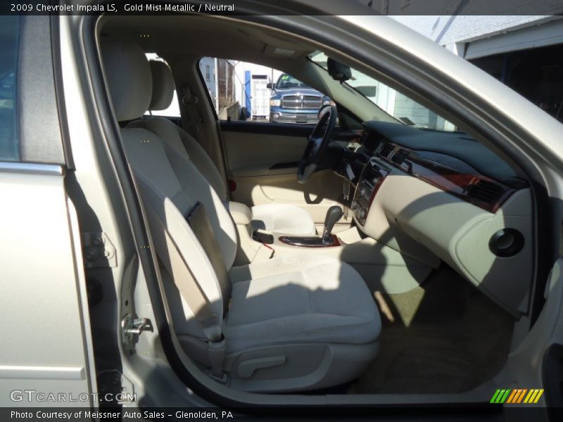 Gold Mist Metallic / Neutral 2009 Chevrolet Impala LS