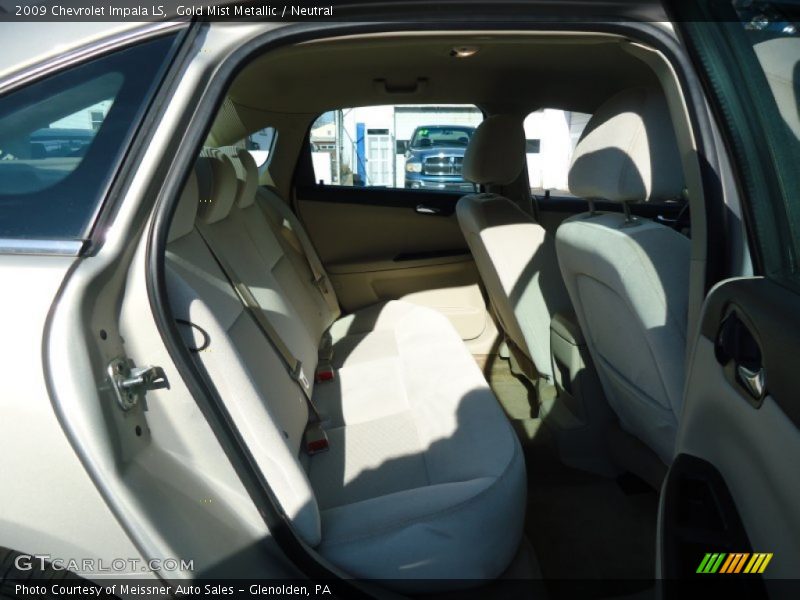 Gold Mist Metallic / Neutral 2009 Chevrolet Impala LS