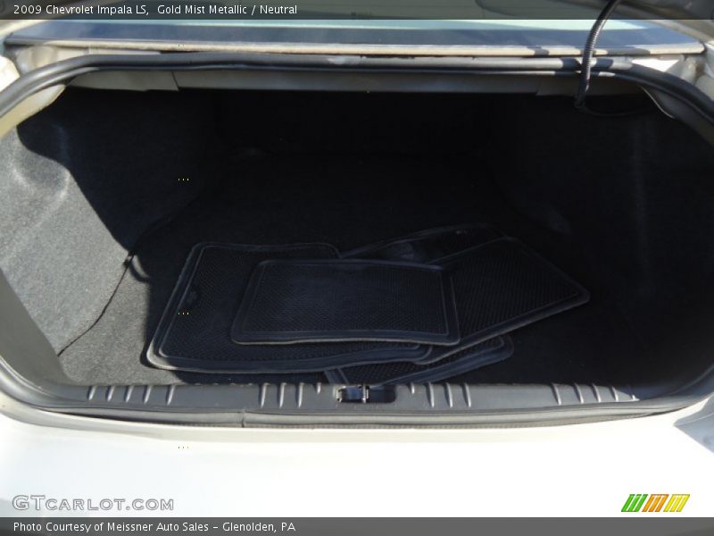 Gold Mist Metallic / Neutral 2009 Chevrolet Impala LS