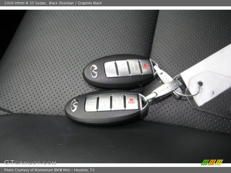 Black Obsidian / Graphite Black 2009 Infiniti M 35 Sedan