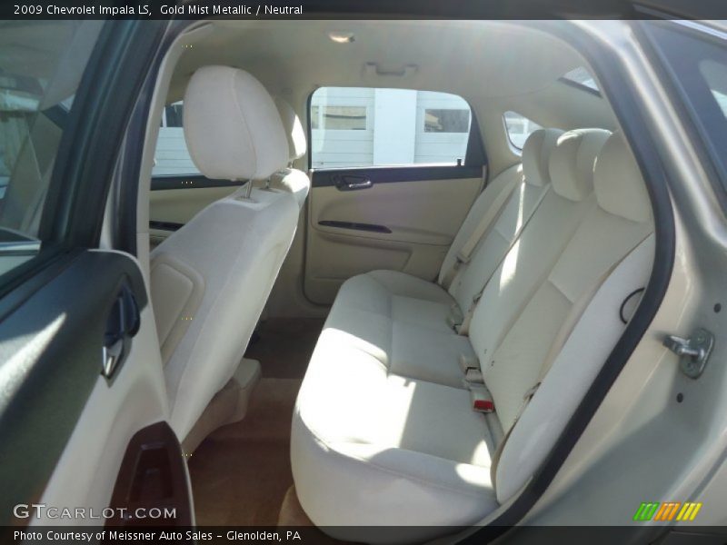 Gold Mist Metallic / Neutral 2009 Chevrolet Impala LS