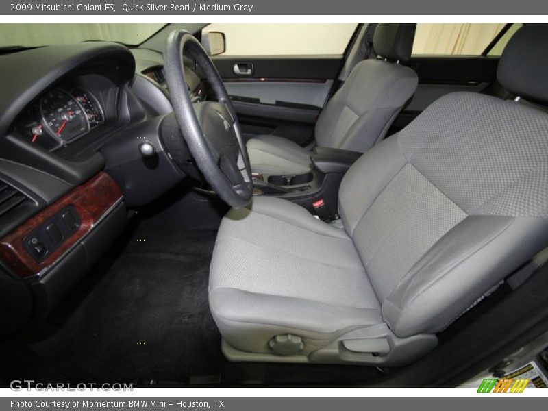 Quick Silver Pearl / Medium Gray 2009 Mitsubishi Galant ES