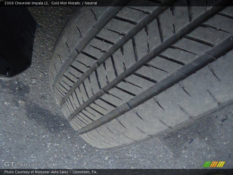 Gold Mist Metallic / Neutral 2009 Chevrolet Impala LS