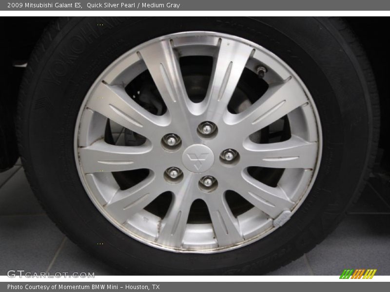 Quick Silver Pearl / Medium Gray 2009 Mitsubishi Galant ES