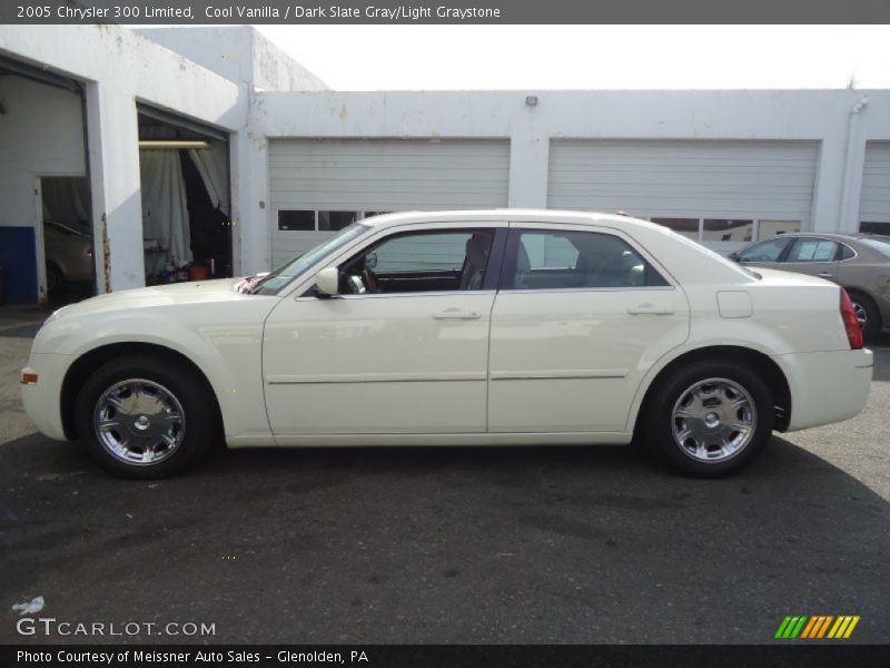 Cool Vanilla / Dark Slate Gray/Light Graystone 2005 Chrysler 300 Limited