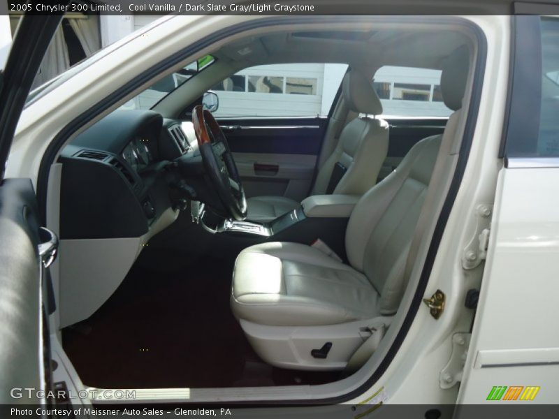Cool Vanilla / Dark Slate Gray/Light Graystone 2005 Chrysler 300 Limited