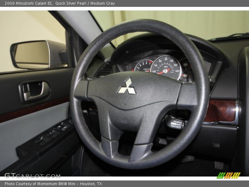 Quick Silver Pearl / Medium Gray 2009 Mitsubishi Galant ES