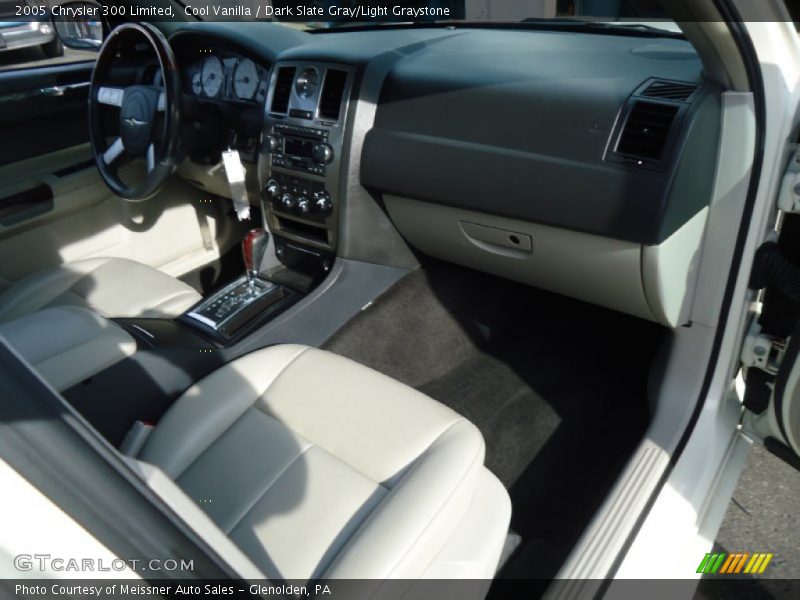 Cool Vanilla / Dark Slate Gray/Light Graystone 2005 Chrysler 300 Limited