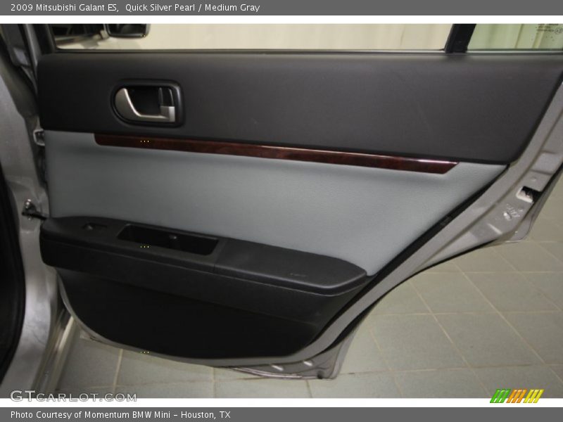Quick Silver Pearl / Medium Gray 2009 Mitsubishi Galant ES
