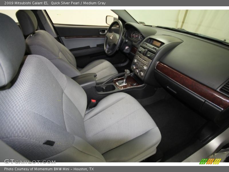 Quick Silver Pearl / Medium Gray 2009 Mitsubishi Galant ES