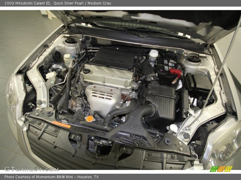 Quick Silver Pearl / Medium Gray 2009 Mitsubishi Galant ES