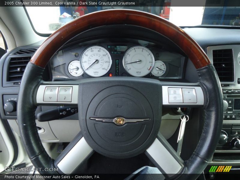 Cool Vanilla / Dark Slate Gray/Light Graystone 2005 Chrysler 300 Limited