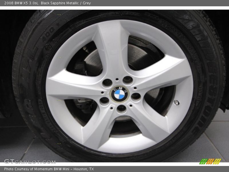 Black Sapphire Metallic / Grey 2008 BMW X5 3.0si