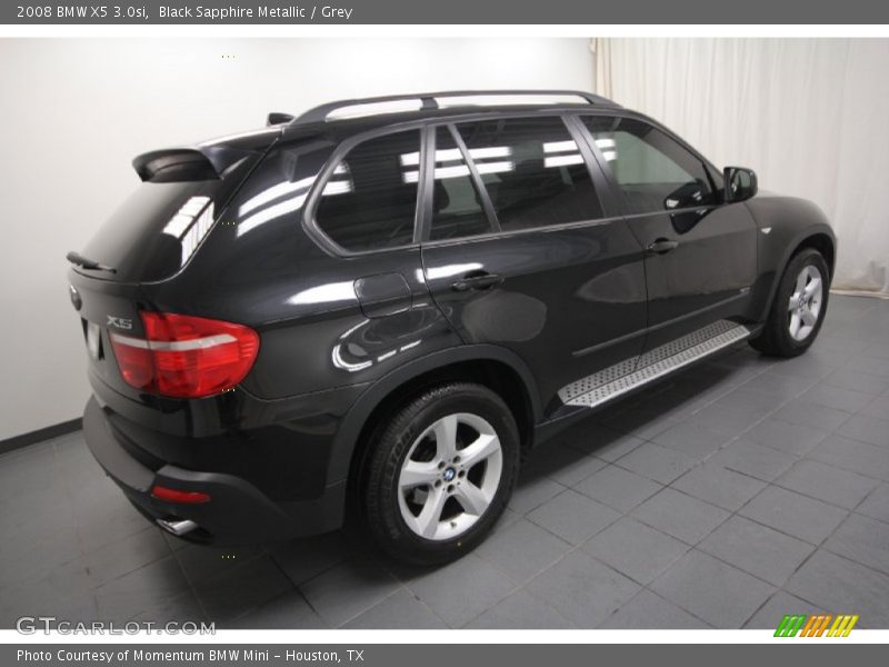 Black Sapphire Metallic / Grey 2008 BMW X5 3.0si
