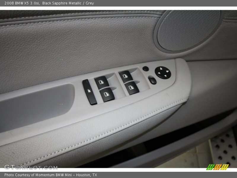 Black Sapphire Metallic / Grey 2008 BMW X5 3.0si