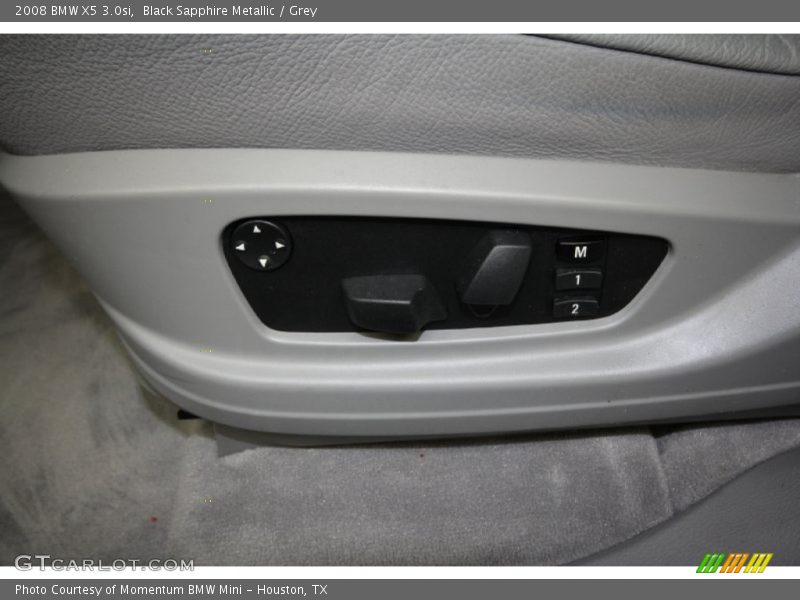 Black Sapphire Metallic / Grey 2008 BMW X5 3.0si