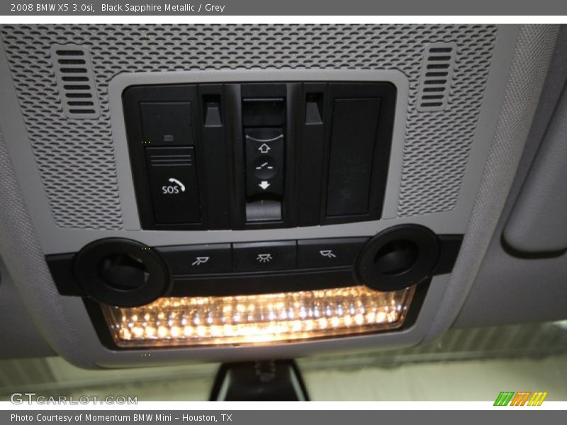 Black Sapphire Metallic / Grey 2008 BMW X5 3.0si