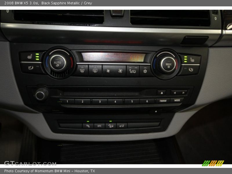 Black Sapphire Metallic / Grey 2008 BMW X5 3.0si