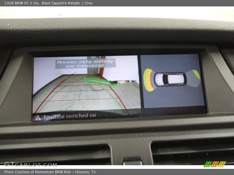 Black Sapphire Metallic / Grey 2008 BMW X5 3.0si