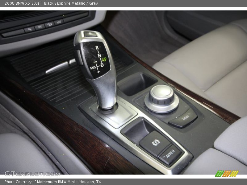 Black Sapphire Metallic / Grey 2008 BMW X5 3.0si