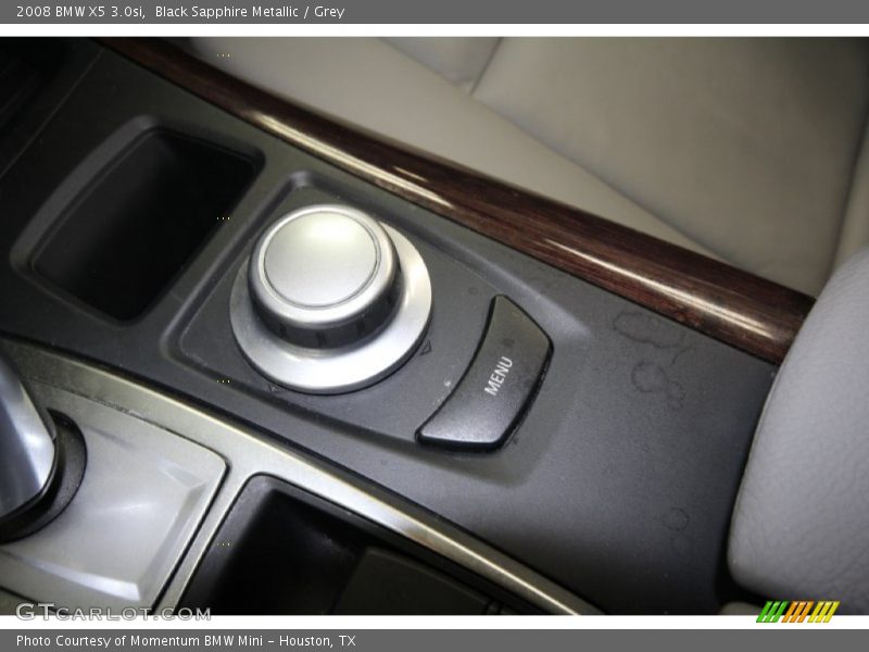 Black Sapphire Metallic / Grey 2008 BMW X5 3.0si