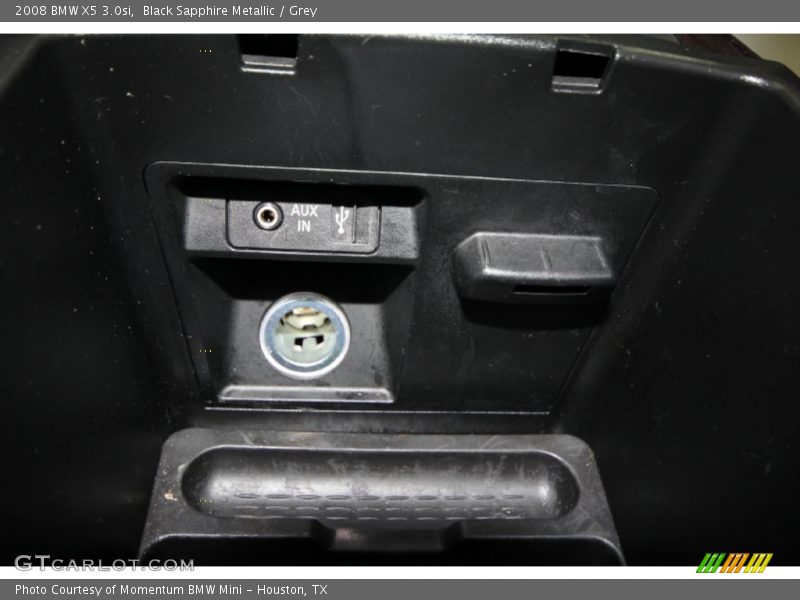 Black Sapphire Metallic / Grey 2008 BMW X5 3.0si