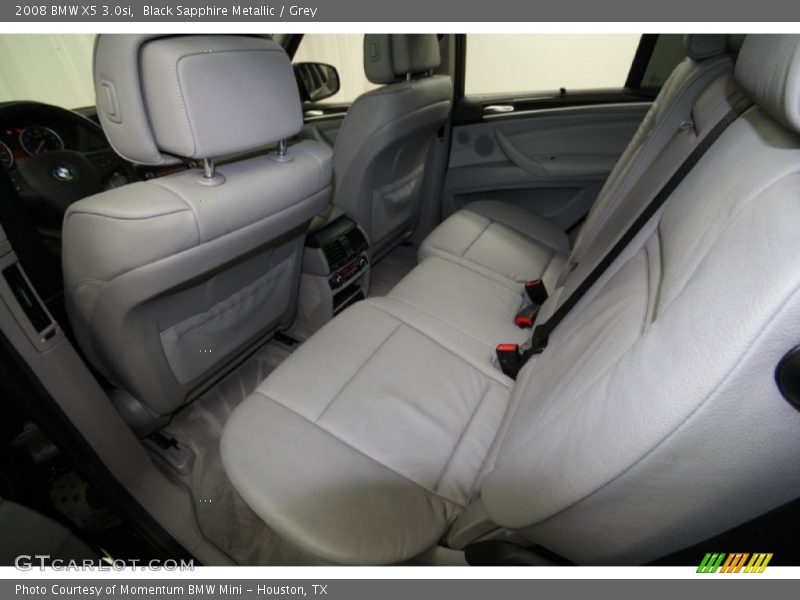 Black Sapphire Metallic / Grey 2008 BMW X5 3.0si