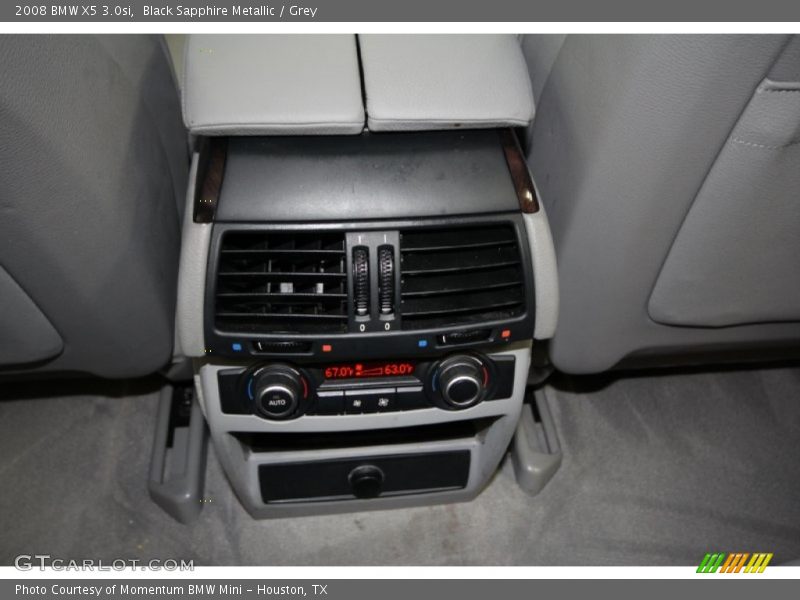 Black Sapphire Metallic / Grey 2008 BMW X5 3.0si