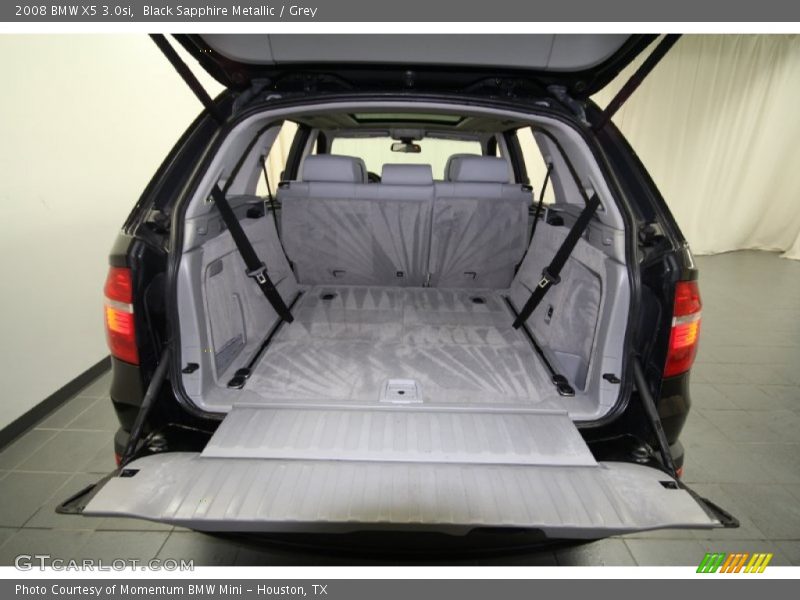 Black Sapphire Metallic / Grey 2008 BMW X5 3.0si