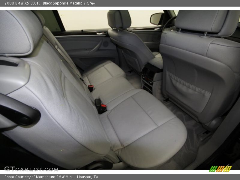 Black Sapphire Metallic / Grey 2008 BMW X5 3.0si