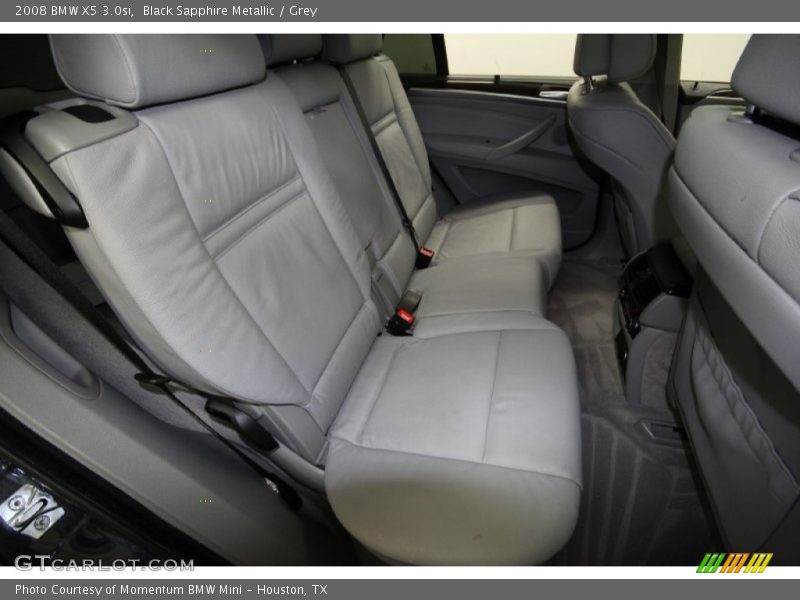 Black Sapphire Metallic / Grey 2008 BMW X5 3.0si