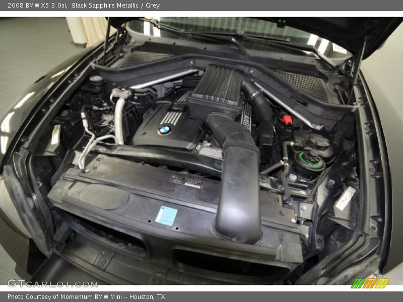 Black Sapphire Metallic / Grey 2008 BMW X5 3.0si