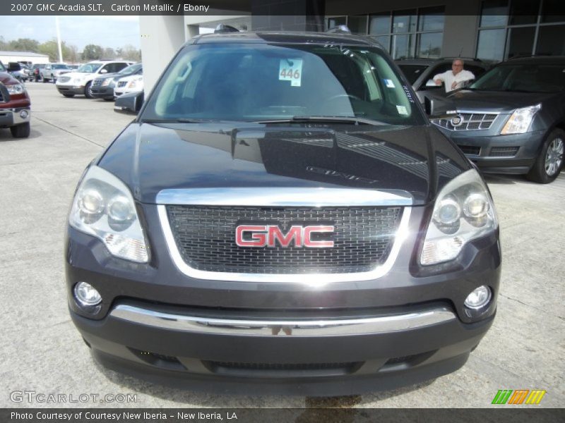 Carbon Metallic / Ebony 2007 GMC Acadia SLT