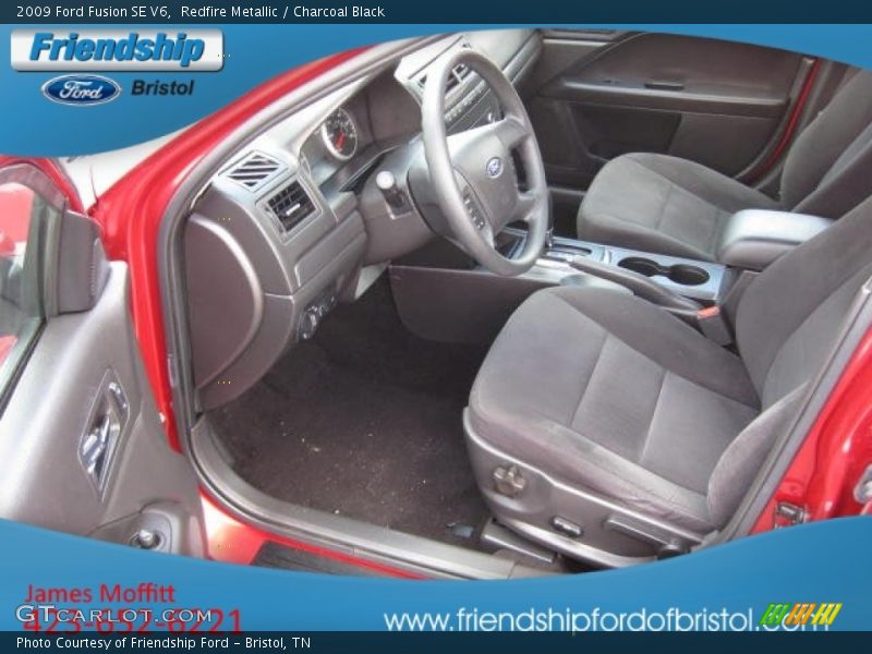 Redfire Metallic / Charcoal Black 2009 Ford Fusion SE V6