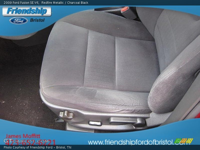 Redfire Metallic / Charcoal Black 2009 Ford Fusion SE V6