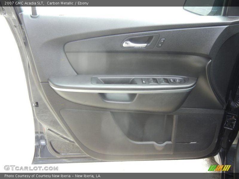 Carbon Metallic / Ebony 2007 GMC Acadia SLT