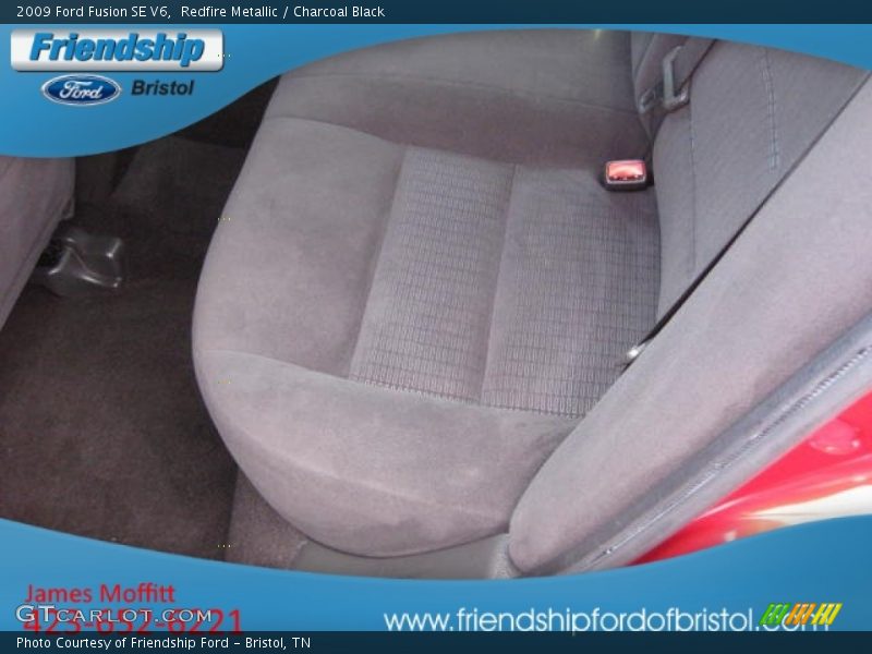 Redfire Metallic / Charcoal Black 2009 Ford Fusion SE V6