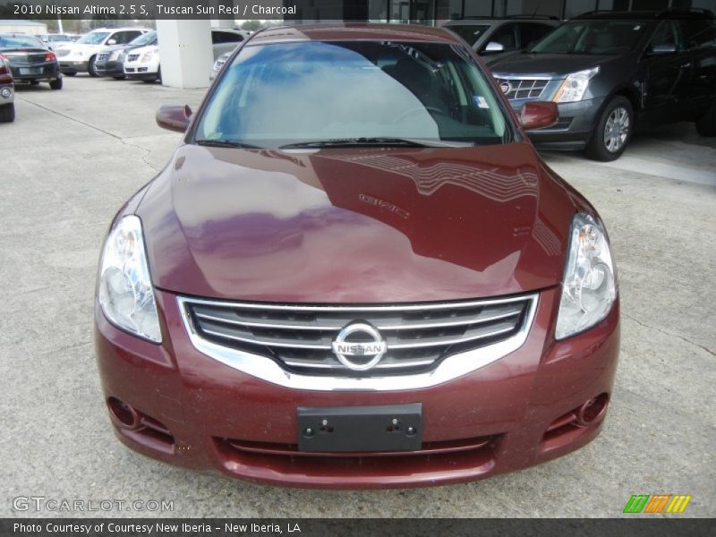 Tuscan Sun Red / Charcoal 2010 Nissan Altima 2.5 S