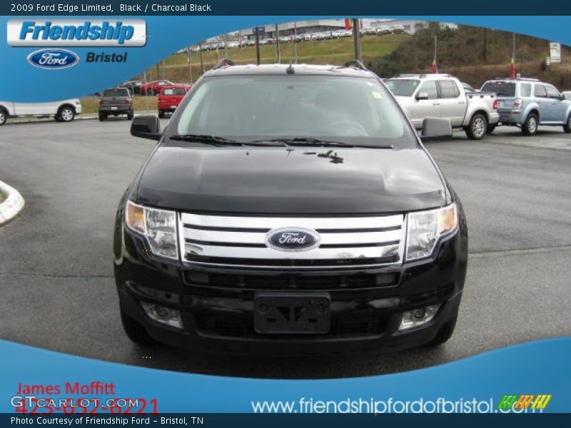 Black / Charcoal Black 2009 Ford Edge Limited