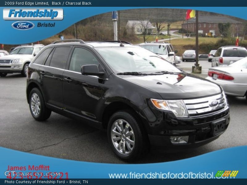 Black / Charcoal Black 2009 Ford Edge Limited