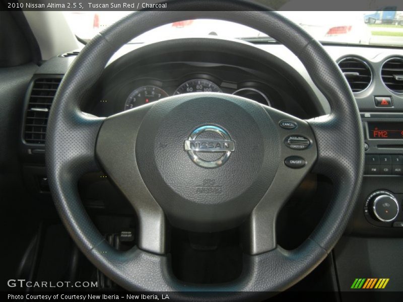 Tuscan Sun Red / Charcoal 2010 Nissan Altima 2.5 S