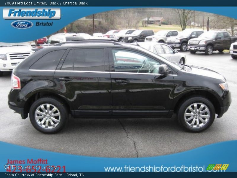 Black / Charcoal Black 2009 Ford Edge Limited
