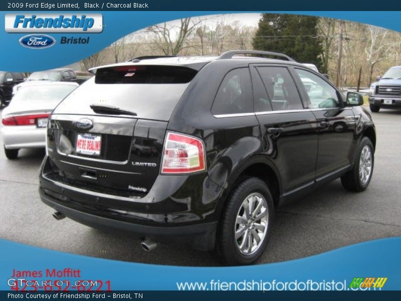 Black / Charcoal Black 2009 Ford Edge Limited