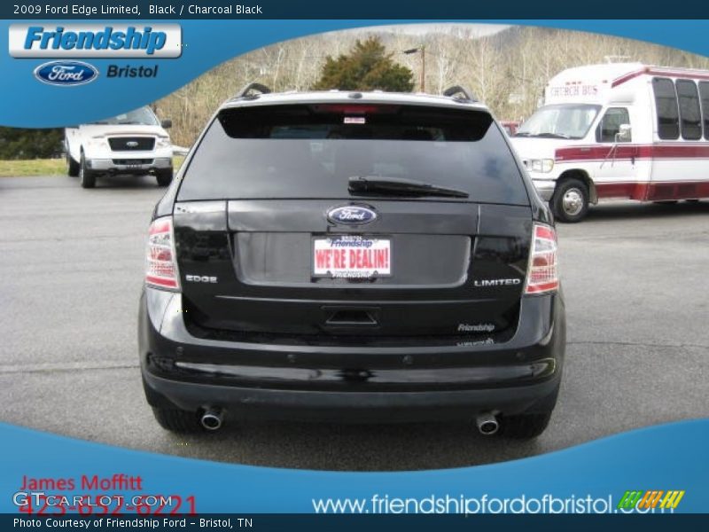 Black / Charcoal Black 2009 Ford Edge Limited