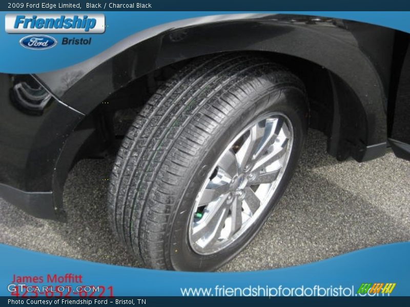 Black / Charcoal Black 2009 Ford Edge Limited