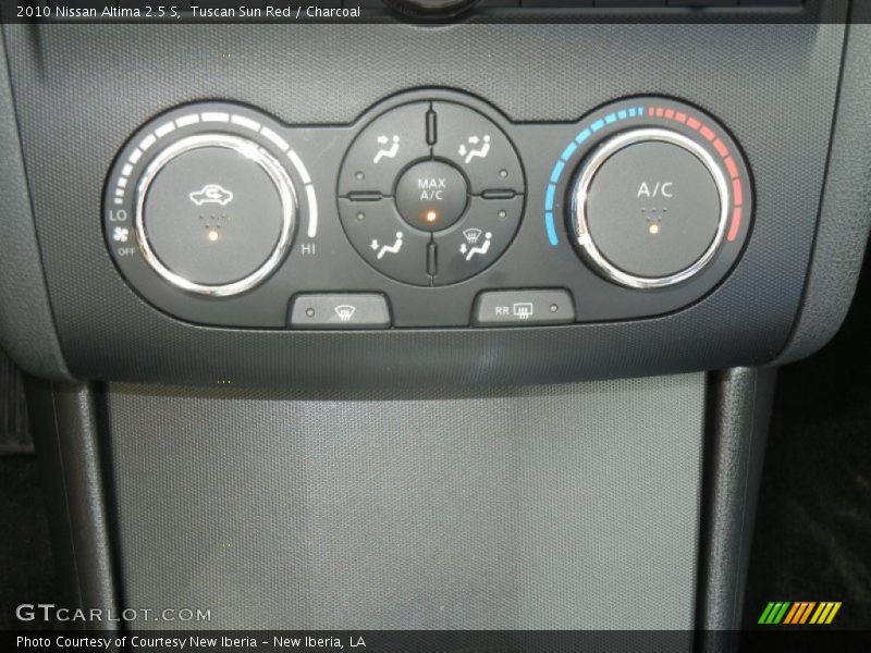 Tuscan Sun Red / Charcoal 2010 Nissan Altima 2.5 S