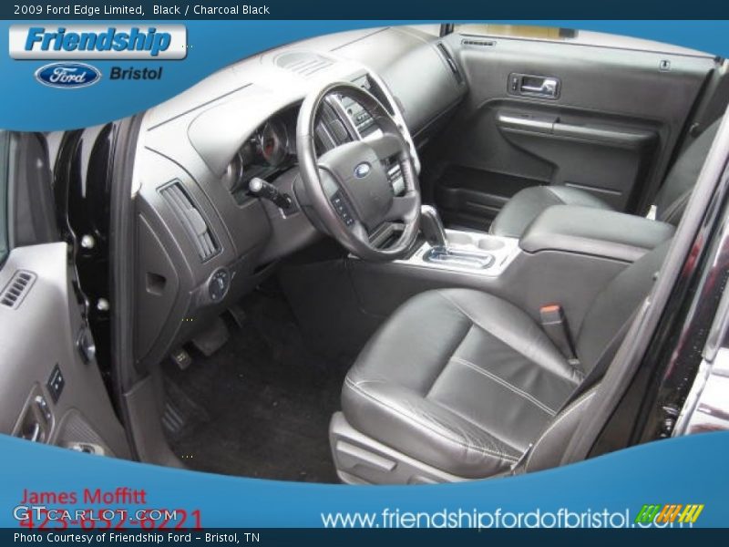 Black / Charcoal Black 2009 Ford Edge Limited
